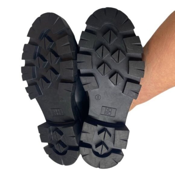 Vintage Y2K No Boundaries Bratz 90s Platform Black Chunky Heel Loafers S… - Picture 8 of 11